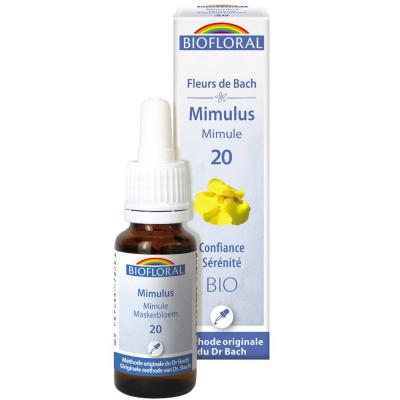 BIOFLORAL Fleur De Bach Elixir Mimulus n&deg;20 Mimule 
