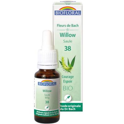 BIOFLORAL France Herboristerie FLEURS DE BACH n&deg;38 Willow, Saule