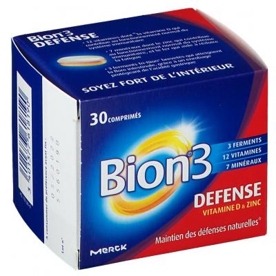 BION 3  - Defense Adultes 30 Comprimes 