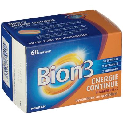 Bion 3 energie continue 60 comprim&eacute;s