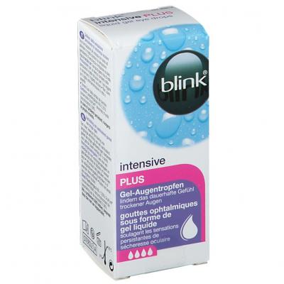 AMO Blink Intensive Plus Gel Gouttes Ophtalmique Flacon De 10 Ml