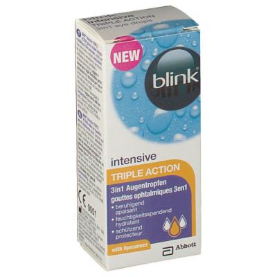 AMO Blink Intensive Triple Action 10ml,1 flacon de 10 ml