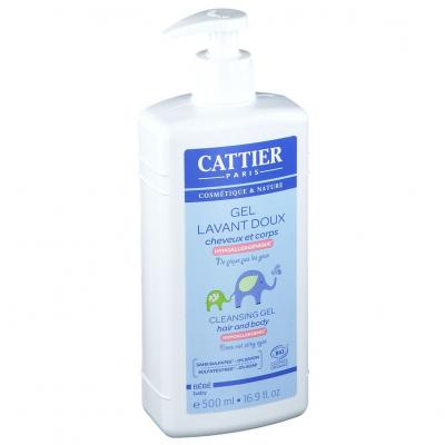 CATTIER  B&eacute;b&eacute; - Gel Lavant Doux, 500ml