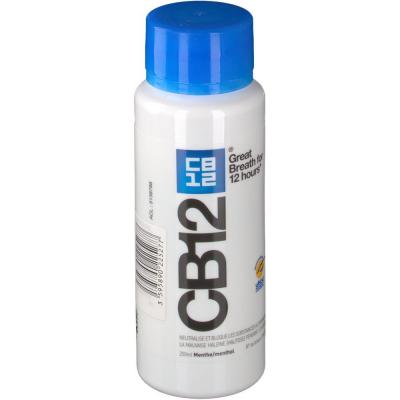 OMEGA PHARMA Cb12 Bain De Bouche Menthe Menthol 250 Ml