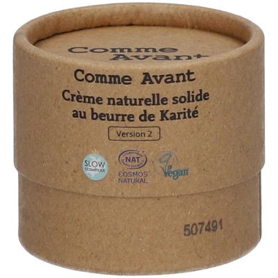 COMME AVANT  Cr&egrave;me Naturelle Solide au beurre de Karit&eacute;