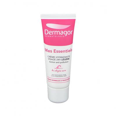 DERMAGOR  MES ESSENTIELS - Cr&egrave;me Hydratante Visage 24h L&eacute;g&egrave;re, 40ml