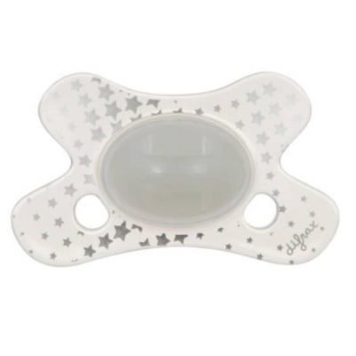 DIFRAX  Sucette B&eacute;b&eacute; Natural 0-6 Mois Sheepy Nina Glow In the Dark