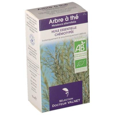 DR VALNET  Arbre &agrave; Th&eacute; (Tea Tree) Huile Essentielle Bio - 10 ml