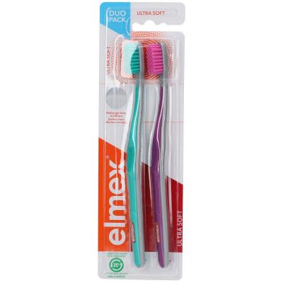 ELMEX Brosse &Agrave; Dents Ultra Soft Lot De 2