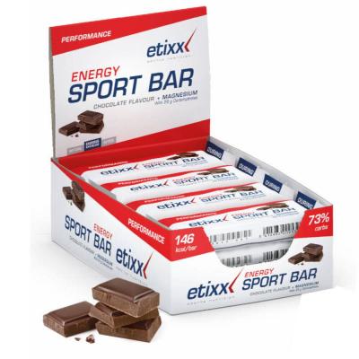 ETIXX  Sport 12 Units Chocolate Energy Bars Box Multicolore