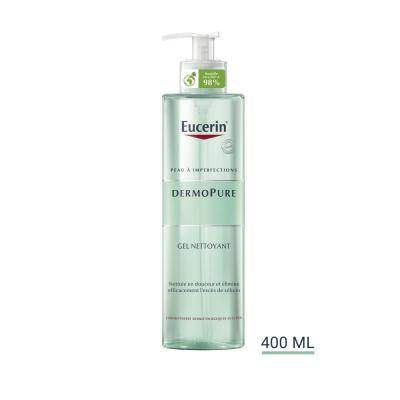 EUCERIN  DERMOPURE - Gel Nettoyant - Peaux Grasses, 400ml