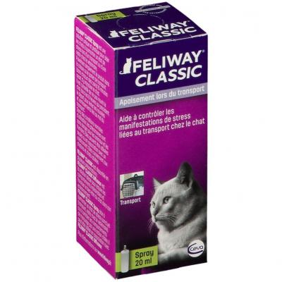 FELIWAY  Classic - Spray anti-stress calmant 20ml - Pour chat