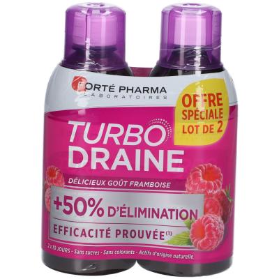 FORTE PHARMA Fort&eacute; Pharma Turbodraine minceur go&ucirc;t framboise