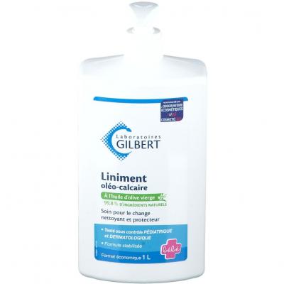 GILBERT  B&eacute;b&eacute; Liniderm Liniment Ol&eacute;o-Calcaire 1L