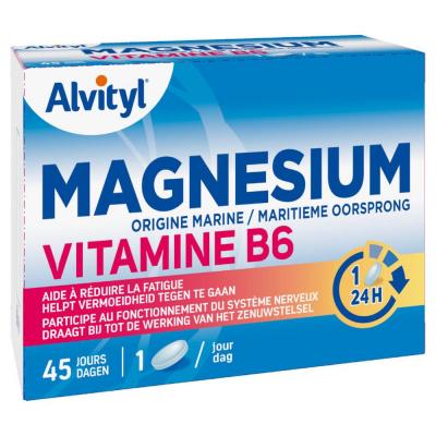 URGO Alvityl MAGNESIUM - Vitamine B6, 45 comprim&eacute;s