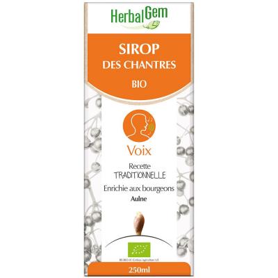 HERBALGEM Sirop des Chantres Bio Flacon  Gemmobase