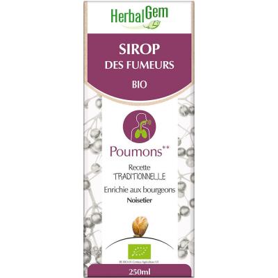 HERBALGEM  Sirop des fumeurs Bio - 250 ml -  -