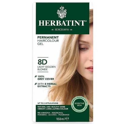 HERBATINT Phytoceutic  8D/Blond Clair Dor&eacute; Gel Permanent 150 ml