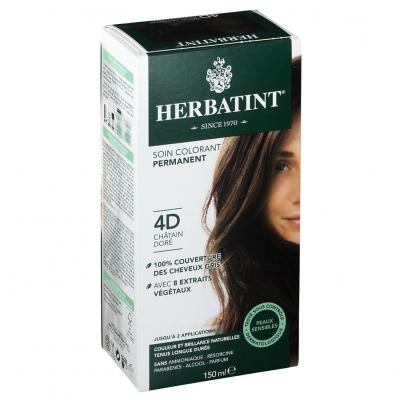BOUTIQUE NATURE Novavis Teinture aux Extraits V&eacute;g&eacute;taux 135 ml 4D Casta&ntilde;o Dorado