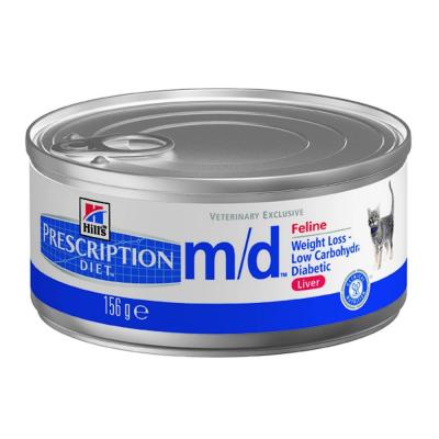 HILL S PRESCRIPTION DIET Hill's Prescription Diet m/d Diabetes Weight Management - maxi lot % : 24 x 156 g