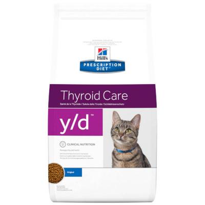 HILL S PRESCRIPTION DIET 1,5kg y/d Thyroid Care Hill's Prescription Diet - Croquettes pour chat