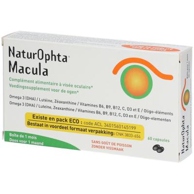 HORUSPHARMA Naturophta Macula 30 Capsules + 30 Gelules Horus Pharma
