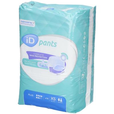 ONTEX HEALTHCARE Pantalon d'identification  Plus XS 14uts