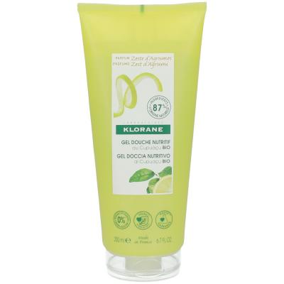 KLORANE  Gel douche Nutritif Parfum Zeste d'Agrumes 200ml