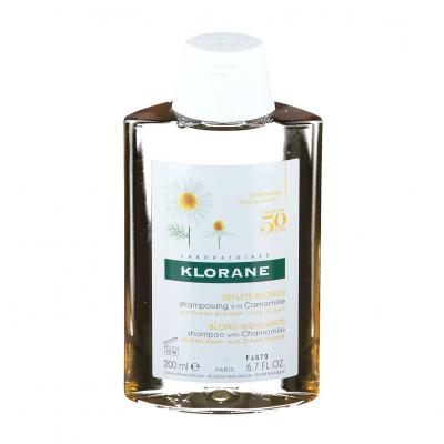 KLORANE  Shampooing Reflets Nuance dor&eacute;e &agrave; la camomille