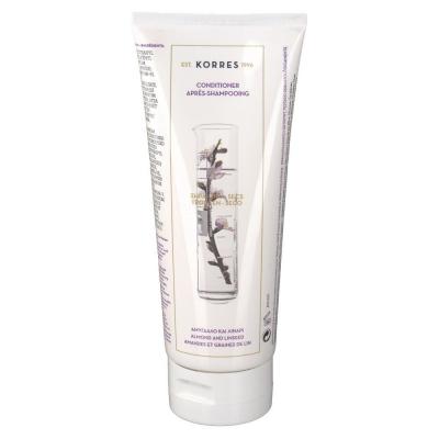 KORRES  Apr&egrave;s-shampooing Amande et graines de lin cheveux secs 200 ml