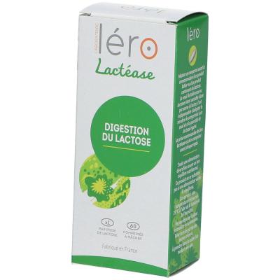 LERO  Activ' Lact&eacute;ase digestion du lactose bo&icirc;te de 60 comprim&eacute;s