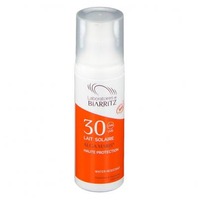 ALGAMARIS Lait Solaire SPF 30 certifi&eacute; Bio 