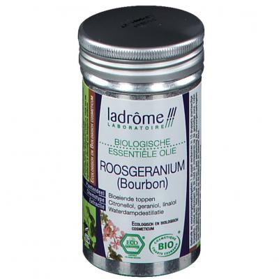 LADROME  Geranium Bourbon - Huile Essentielle Biologique - Ladr&ocirc;me
