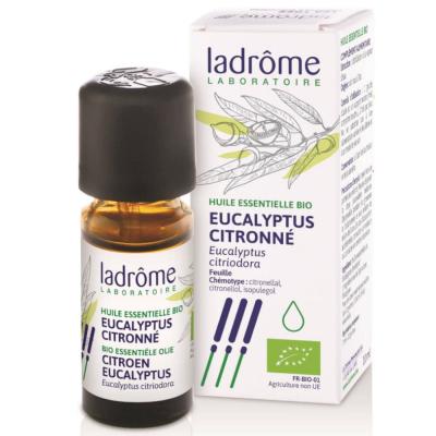 LADROME  Eucalyptus Citronne - Huile Essentielle Biologique - Ladr&ocirc;me