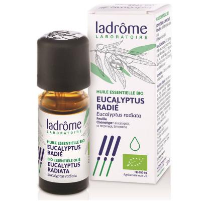 LADROME  Eucalyptus Radi&eacute; - Huile Essentielle Biologique - Ladr&ocirc;me