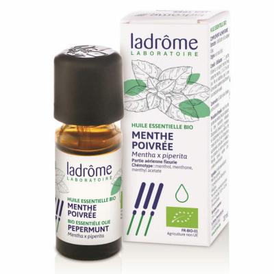 LADROME  Menthe Poivree - Huile Essentielle Biologique - Ladr&ocirc;me
