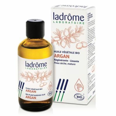 LADROME  Huile d'Argan Bio - R&eacute;g&eacute;n&eacute;rante - 100ml