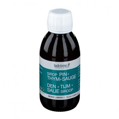 LADROME Sirop Pin Thym Sauge 150 