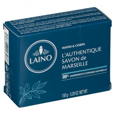 LAINO  L'authentique Savon de Marseille 150 g - Pain 150 g