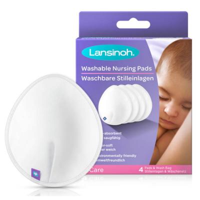 LANSINOH Coussinets lavables x4  blanc