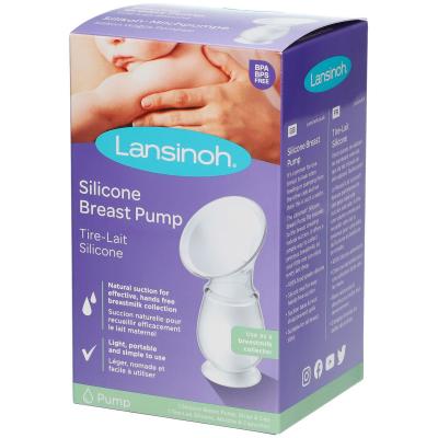 LANSINOH Tire-lait manuel en silicone 