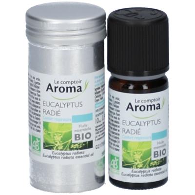 LE COMPTOIR AROMA Huile Essentielle Bio Eucalyptus Radie 10ml 