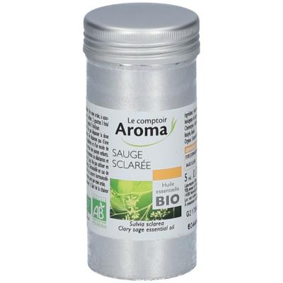 LE COMPTOIR AROMA  Huile essentielle de Sauge Sclar&eacute;e BIO flacon 5 ml
