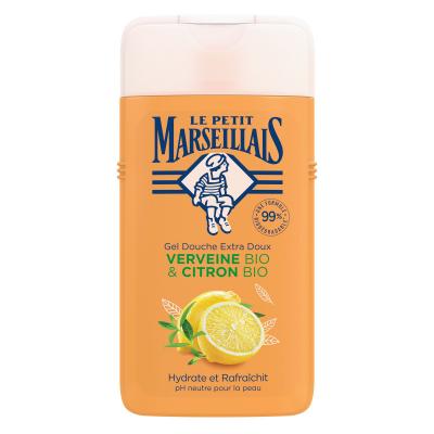 LE PETIT MARSEILLAIS Gel douche extra doux verveine & citron bio 