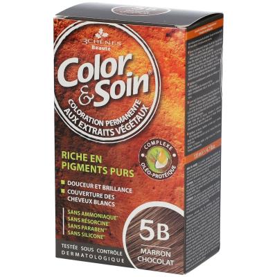 LES 3 CHENES LES 3 CH&Ecirc;NES Color&soin n&deg;5bB marron chocolat
