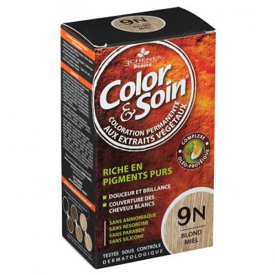LES 3 CHENES Les 3 Ch&ecirc;nes Color & Soin Coloration Femme - Blond Miel : 9N