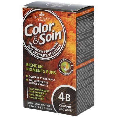 LES 3 CHENES LES 3 CH&Ecirc;NES Color&soin n&deg;4B ch&acirc;tain brownie