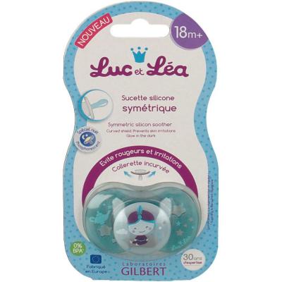 LUC ET LEA Luc et L&eacute;a Sucette Anatomique +18 mois