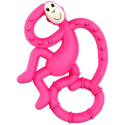 MATCHSTICK MONKEY  Anneau de Dentition Mini Monkey Rose 1ut