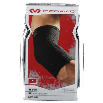 MCDAVID &reg; Elbow Coudi&egrave;re &Eacute;lastique 512 noir Taille M